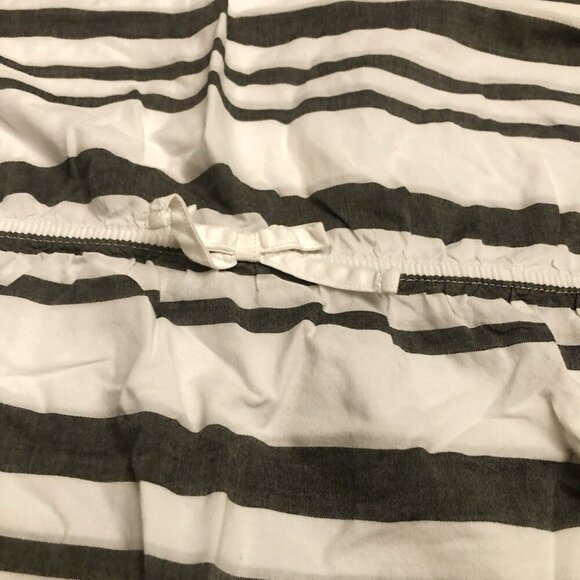 Cat & Jack Size L 10/12 Cotton Swimsuit Coverup Striped Fringe Pullover - Picture 5 of 14